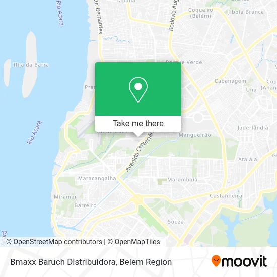 Bmaxx Baruch Distribuidora map