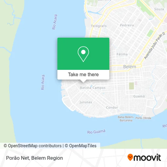 Porão Net map