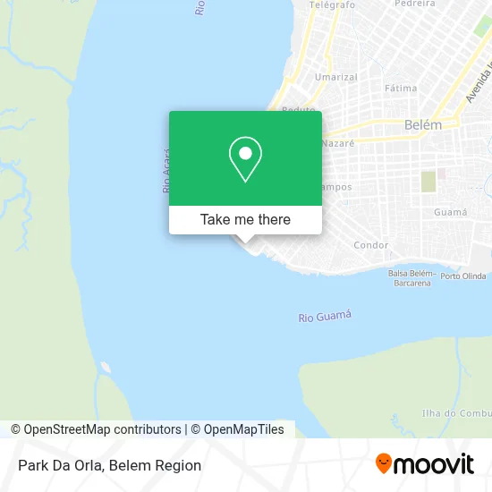 Park Da Orla map