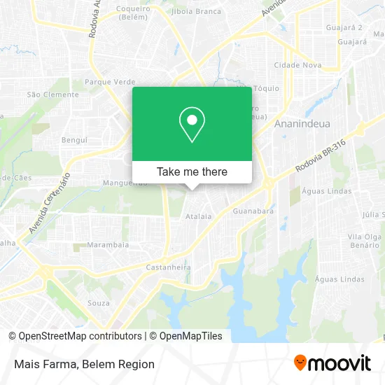 Mais Farma map