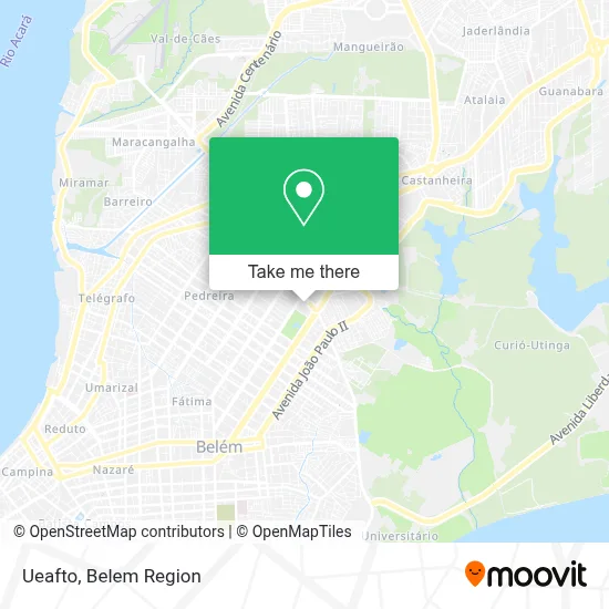 Ueafto map