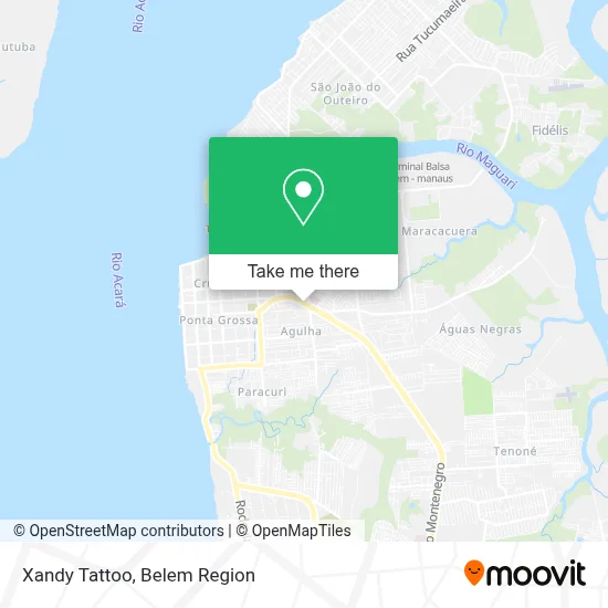 Xandy Tattoo map