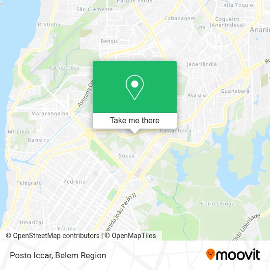 Posto Iccar map