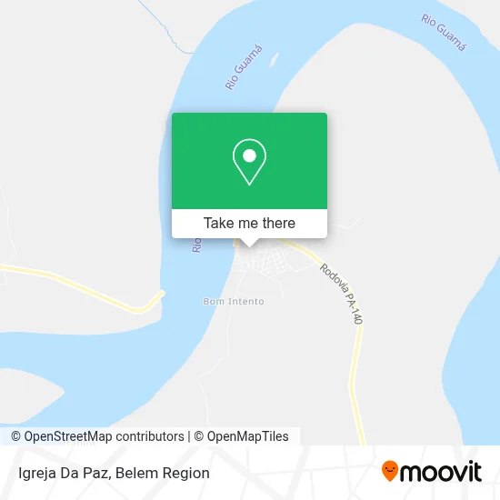 Igreja Da Paz map