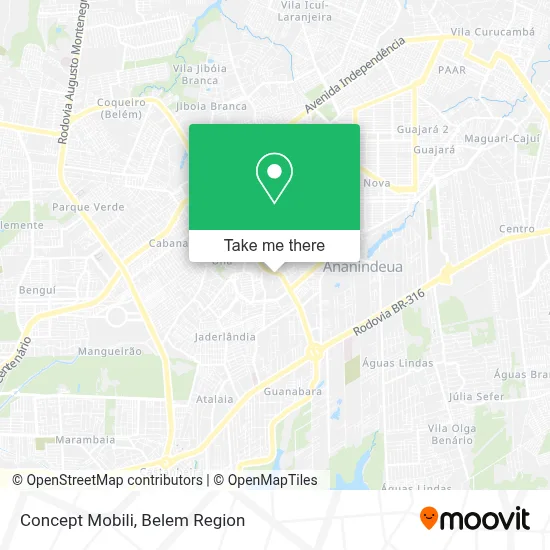 Concept Mobili map