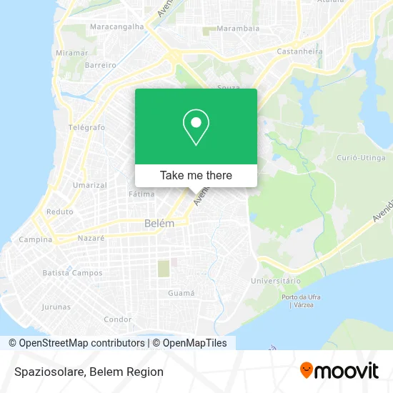 Spaziosolare map