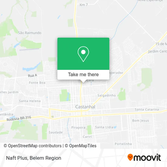 Naft Plus map