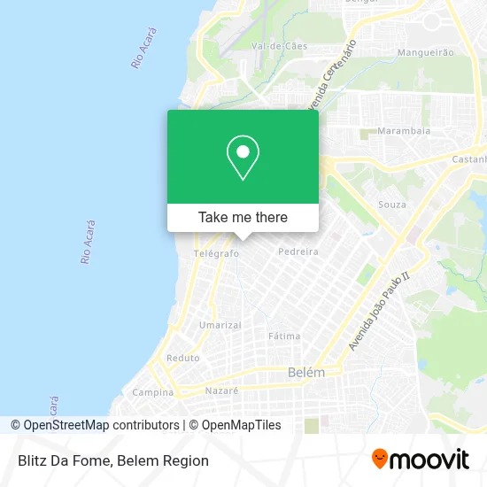 Blitz Da Fome map