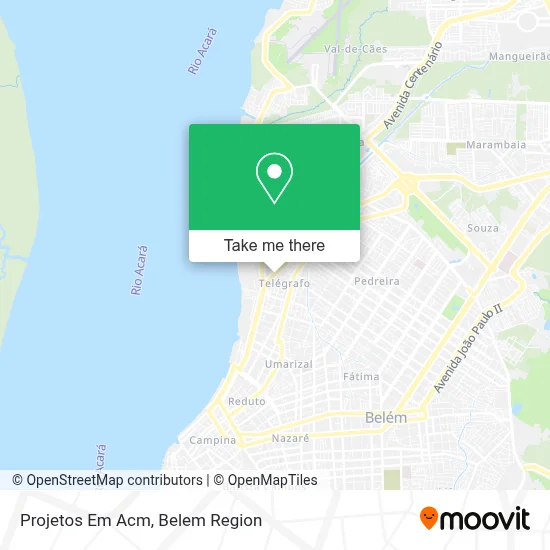 Projetos Em Acm map