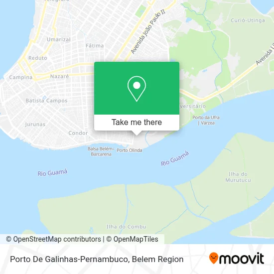 Porto De Galinhas-Pernambuco map