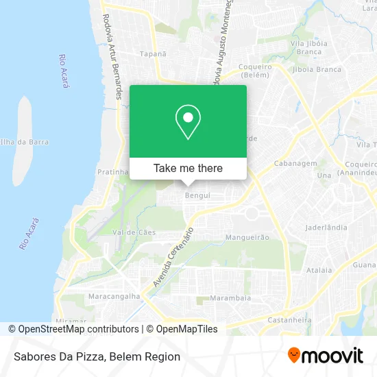 Sabores Da Pizza map