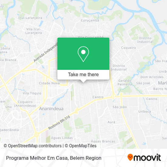 Programa Melhor Em Casa map
