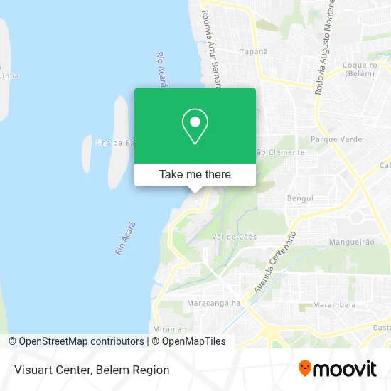 Visuart Center map