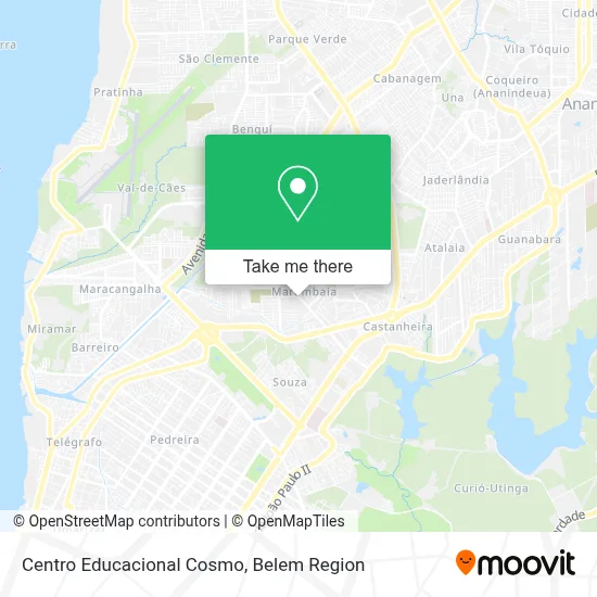 Centro Educacional Cosmo map