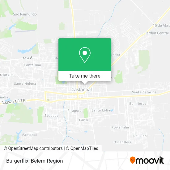 Burgerflix map