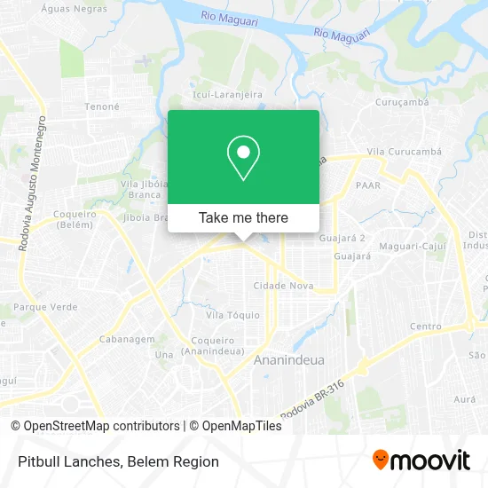 Pitbull Lanches map