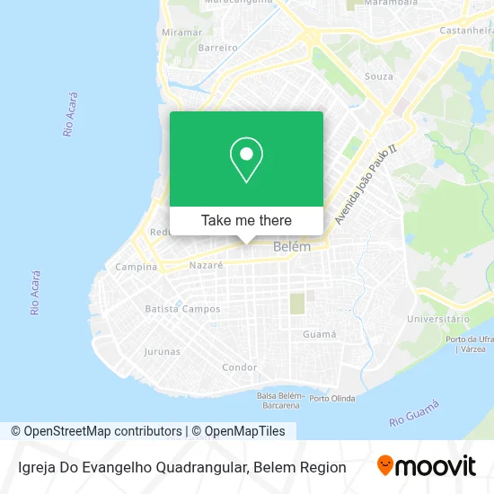Igreja Do Evangelho Quadrangular map