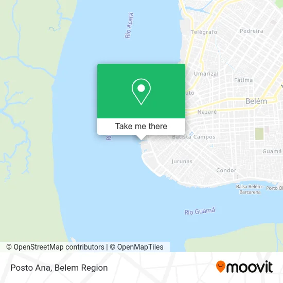 Posto Ana map