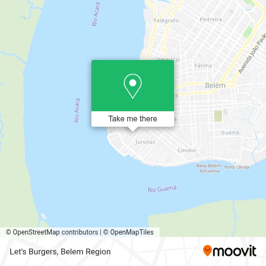 Let's Burgers map