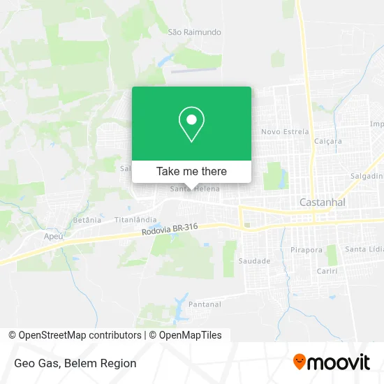 Geo Gas map