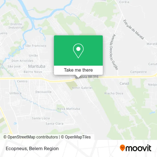 Ecopneus map