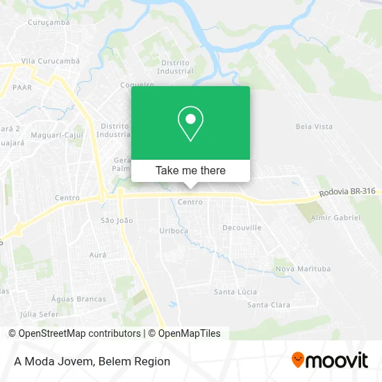 A Moda Jovem map