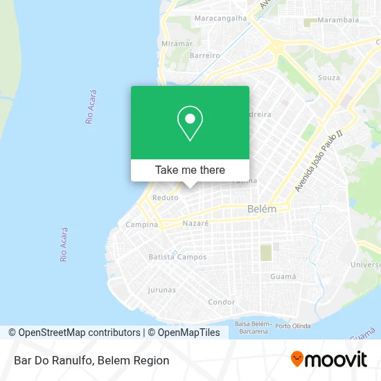 Bar Do Ranulfo map