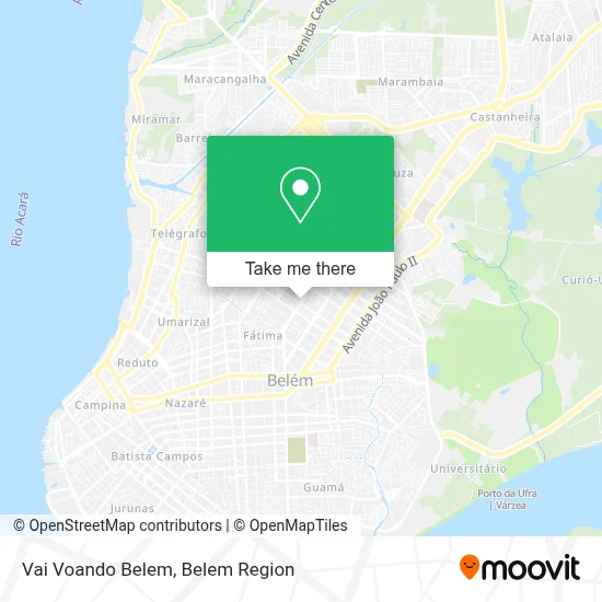 Vai Voando Belem map
