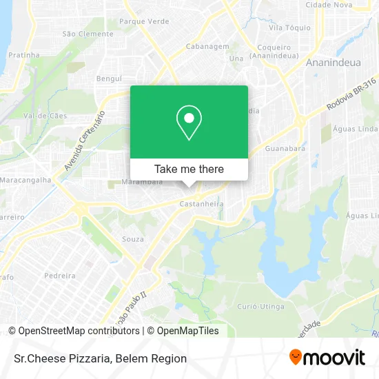 Sr.Cheese Pizzaria map