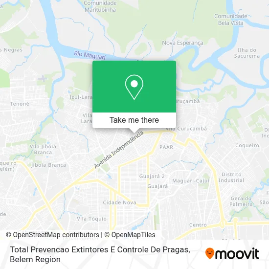 Total Prevencao Extintores E Controle De Pragas map