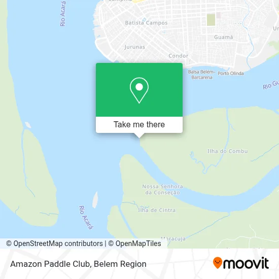 Amazon Paddle Club map