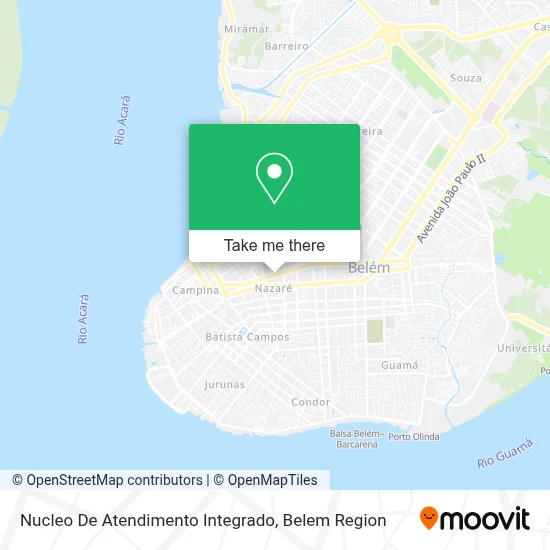 Nucleo De Atendimento Integrado map