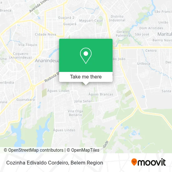 Cozinha Edivaldo Cordeiro map