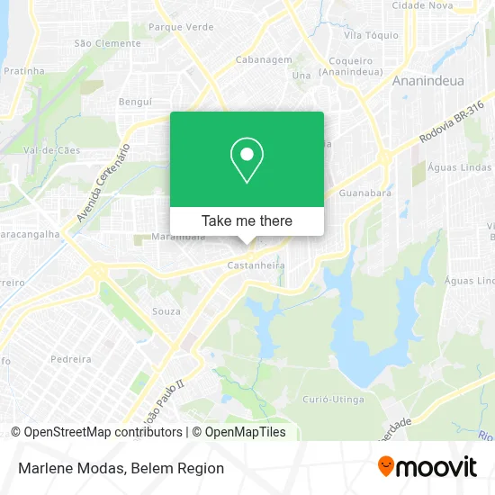 Marlene Modas map