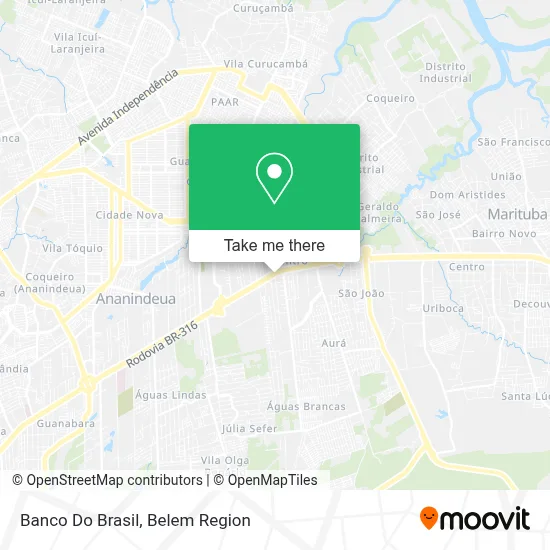 Banco Do Brasil map