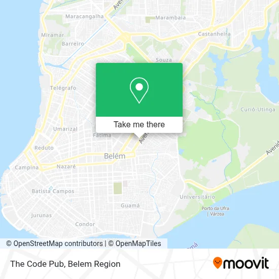 The Code Pub map