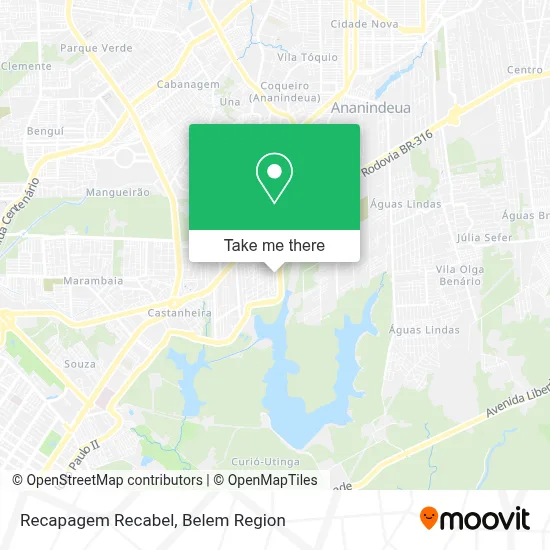 Recapagem Recabel map