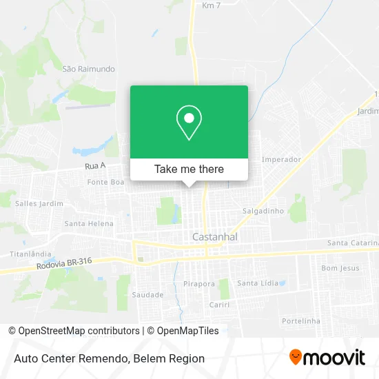 Auto Center Remendo map