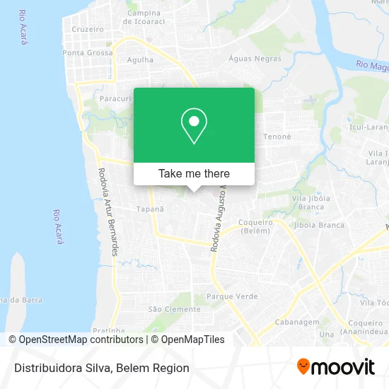 Distribuidora Silva map