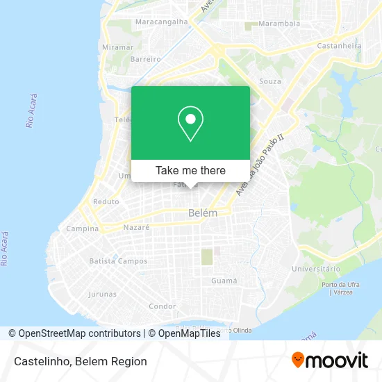 Castelinho map
