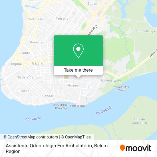 Assistente Odontologia Em Ambulatorio map