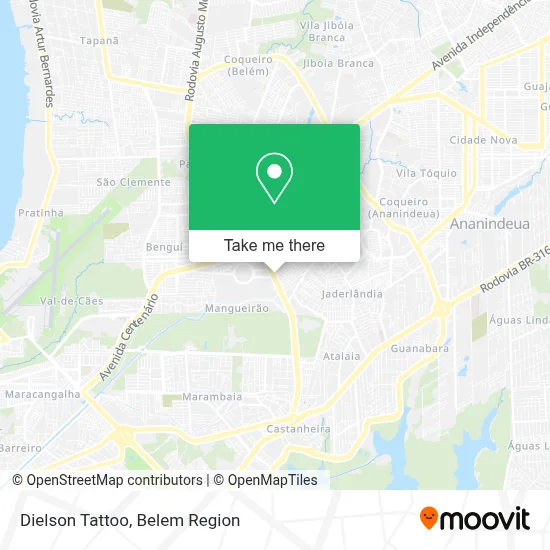 Dielson Tattoo map