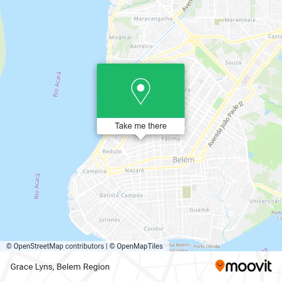 Grace Lyns map