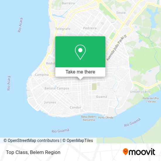 Top Class map