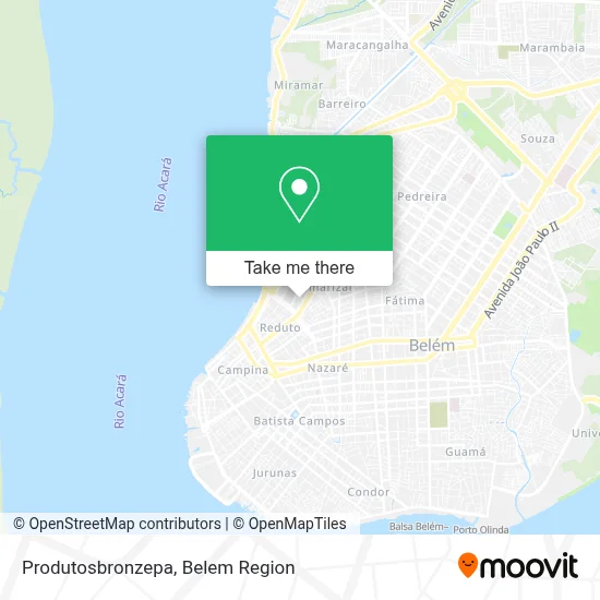 Produtosbronzepa map