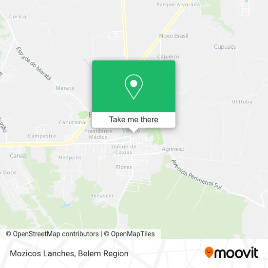 Mozicos Lanches map