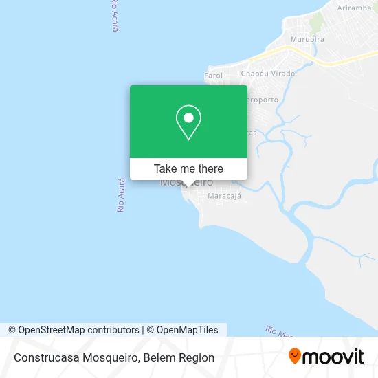 Construcasa Mosqueiro map