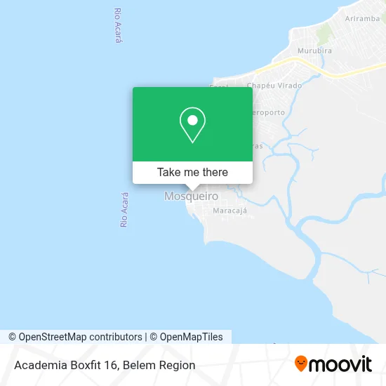 Academia Boxfit 16 map