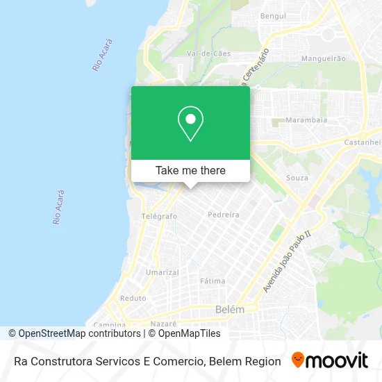 Ra Construtora Servicos E Comercio map
