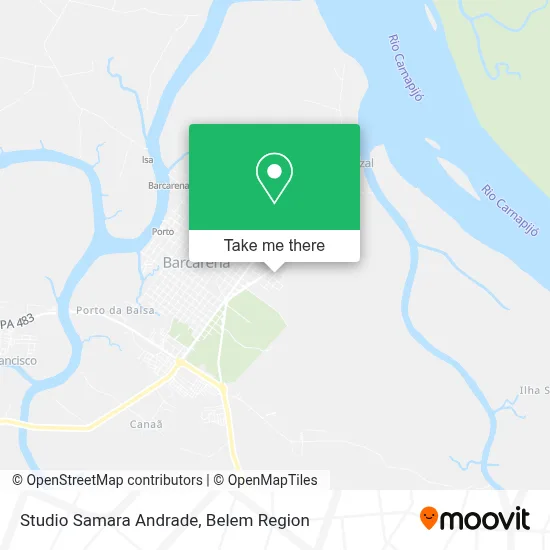 Studio Samara Andrade map